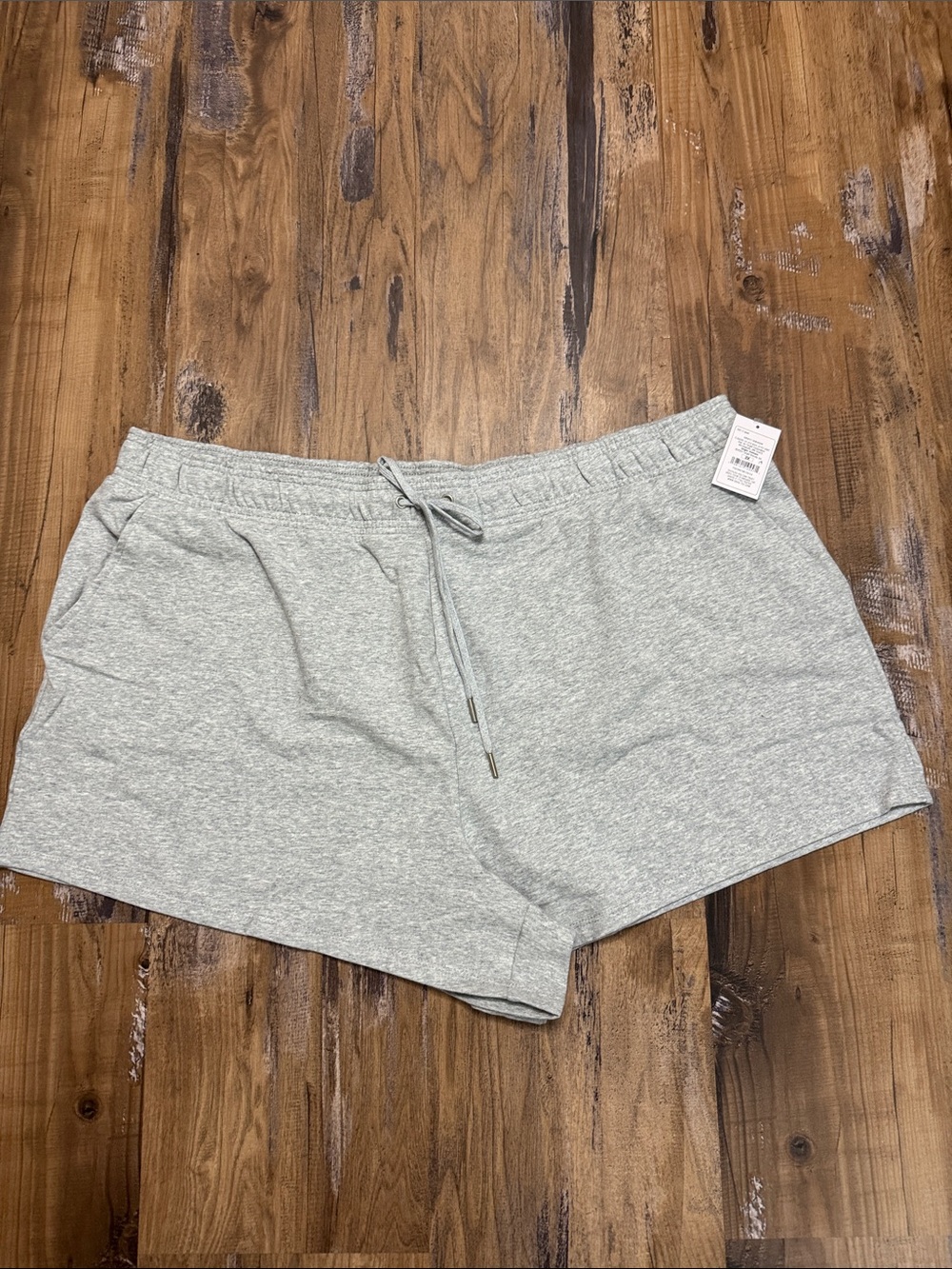 Women’s Gray Drawstring Shorts